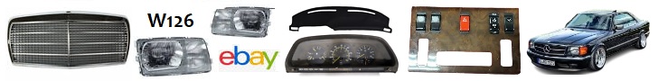 ebay Mercedes W126 Parts